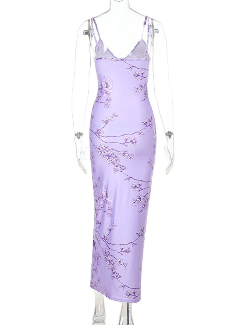 2026 Trendy, Elegant, Chic Women'S Floral Print Mermaid Bodycon Cami Dress, Summer Clothes Women, for Beach Holiday