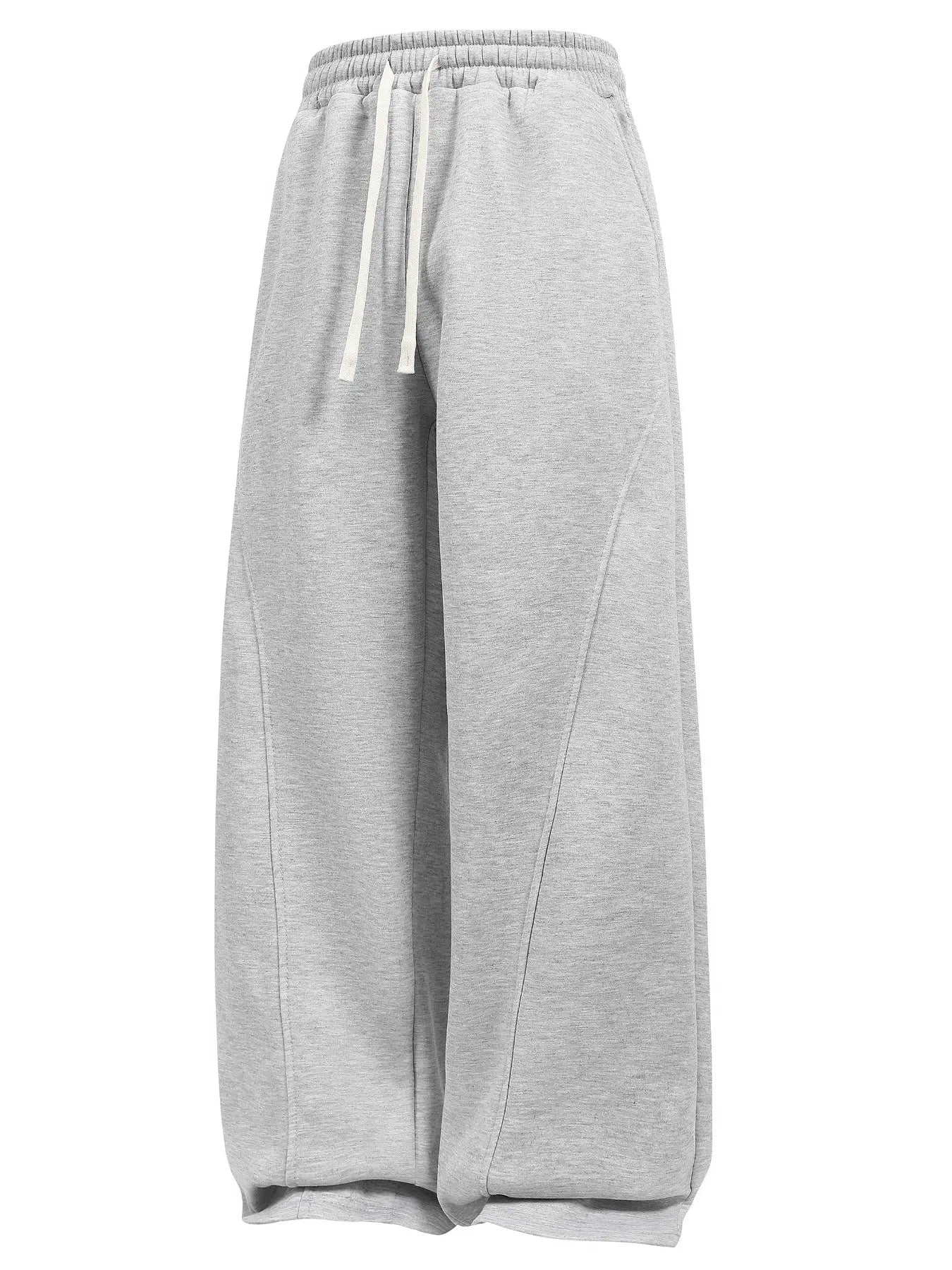 Men'S Baggy Sweatpants, Loose Fit Casual Drawstring Elastic Waist, Wide Leg Joggers Trousers with Pockets, Comfortable Daily Wear, Sports Bottoms, Drawstring Waist Athleisure, Soft Comfy Sweatpants, Athleisure Style Bottoms